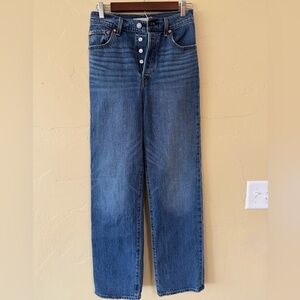 Levi’s Ribcage Straight Full-Length Jeans